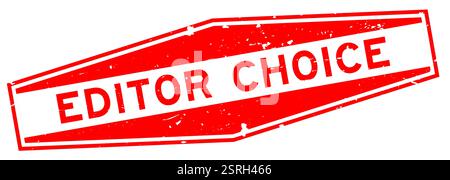 Grunge red recommend word hexagon rubber seal stamp on white background ...