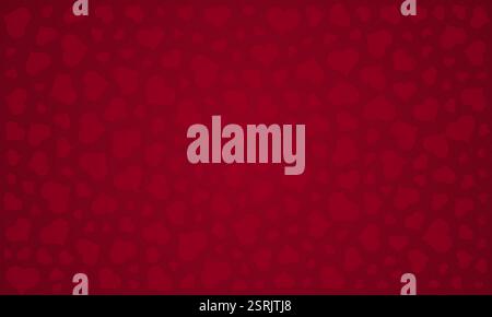 Happy Valentines Day Background. Background with hearts for Valentines Day. Vector illustration. Stock Vector