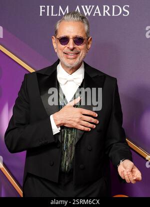 Jeff Goldblum Attending The 78th British Academy Film Awards At The Jeff Goldblum Attending The 78th British Academy Film Awards At The Royal Festival Hall Southbank Centre London Picture Date Sunday February 16 2025 2srm6cx