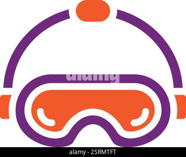 Vr glasses Vector Icon Design Illustration Stock Vector