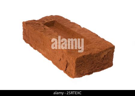 Brick on a white background Stock Photo
