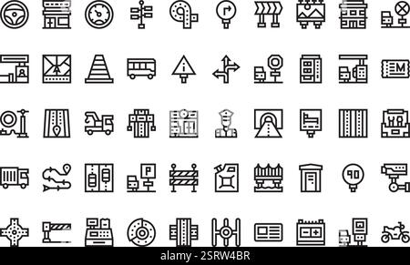 High-Quality Vector Icons Collection with Editable Stroke. Ideal for Professional and Creative Projects. Stock Vector
