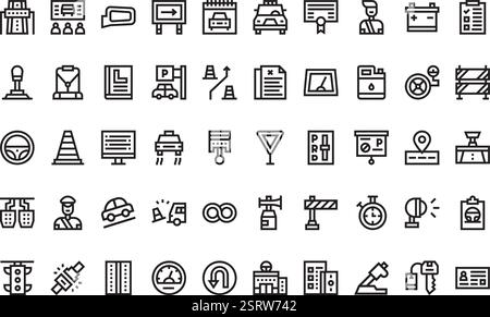 High-Quality Vector Icons Collection with Editable Stroke. Ideal for Professional and Creative Projects. Stock Vector