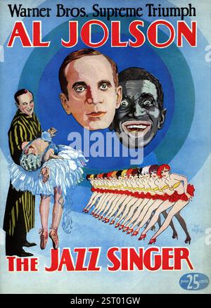 THE JAZZ SINGER AL JOLSON     Date: 1927 Stock Photo