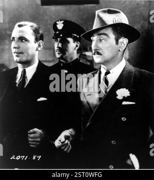 THE FRONT PAGE [US 1931]  PAT O'BRIEN, ADOLPHE MENJOU     Date: 1931 Stock Photo