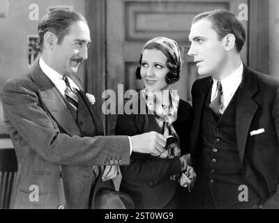 THE FRONT PAGE [US 1931]  ADOLPHE MENJOU, MARY BRIAN, PAT O'BRIEN     Date: 1931 Stock Photo