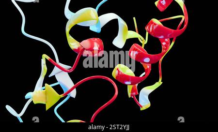 Molecular structure of human Insulin like growth factors, biological ...