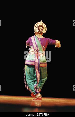 Indian Classical Dancer Kiran Segal performing a solo Odissi Dance