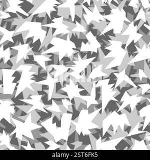 Torn pieces pattern seamless. Sofa Fabric Background Stock Vector