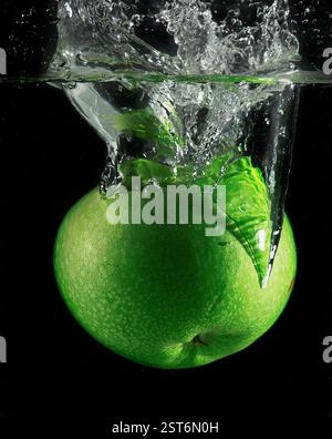 delicious fresh apple ready to eat Stock Photo