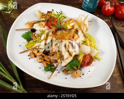 Sole - Flatfish Asian Style Stock Photo