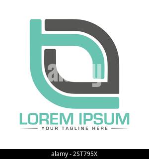 TJ Letter Logo Deisgn Stock Vector