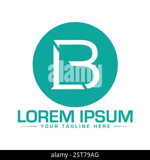 LB Letter Log Design Stock Vector Image & Art - Alamy