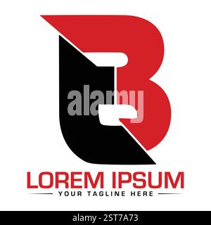 TB Letter Logo Design Stock Vector