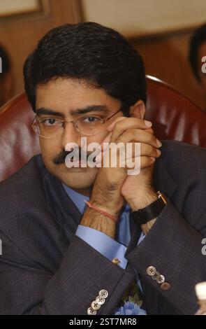 Kumarmangalam Birla, Chairman of Birla Group of Industries, Indai MODEL RELEASE NOT AVAILABLE Stock Photo