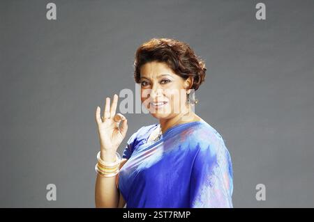 South Asian Indian woman Swati Chitnis (leading bollywood stage and TV artiste) Stock Photo