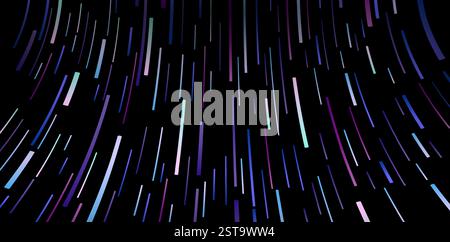 abstract backgrounds with blue violet purple with color lines Different shades and thickness for website page header, web banner, ecommerce signs Stock Vector