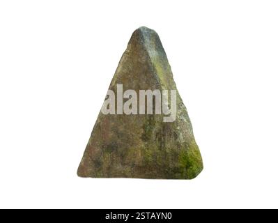 stone isolated on white background Stock Photo