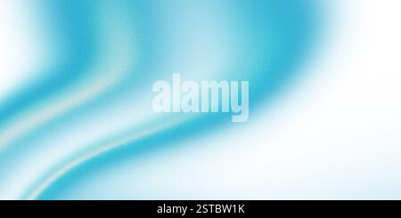 Abstract blue gradient with a grainy texture on white background. The design is perfect for banners, posters, headlines and covers. Stock Photo