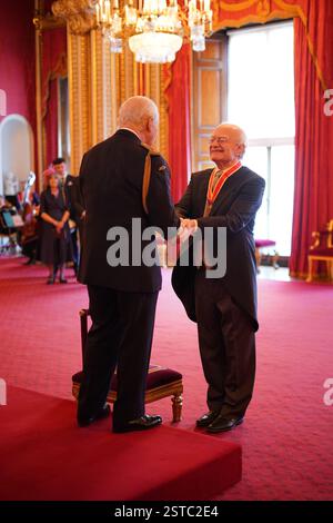 Sir John Rutter, Composer, is made a Knight Bachelor by King Charles ...