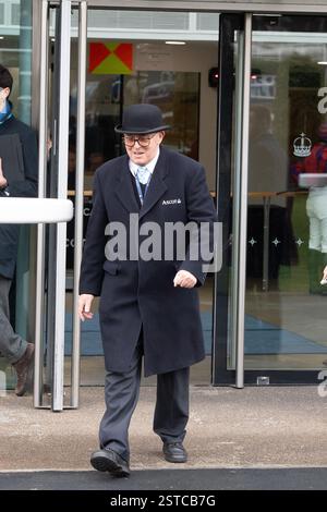 Racegoers and stewards at Ascot races Stock Photo - Alamy