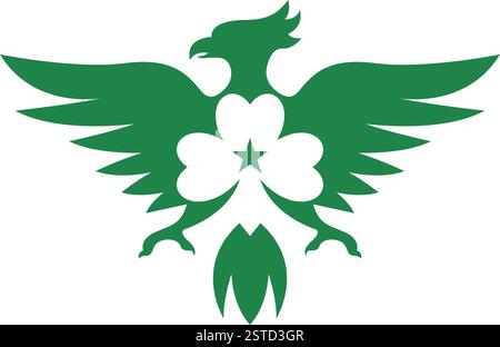 Clover logo icon design template Stock Vector