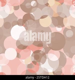 Seamless texture - color iridescent circles of the different size Stock ...