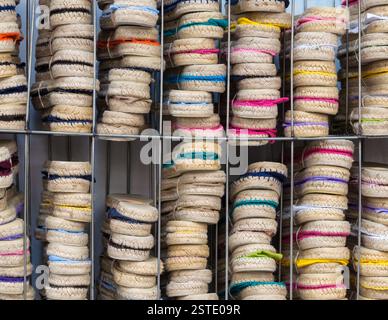 Colorful espadrilles Stock Photo