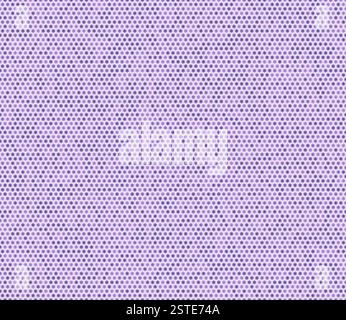 Honeycomb hexagons background. Hexagon bold mosaic cell with padding and inner solid cells. Purple color tones. Small hexagon shapes. Stock Vector