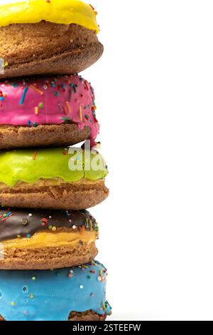 Close up shot colorful fresh fruits packed tightly inside an eco ...