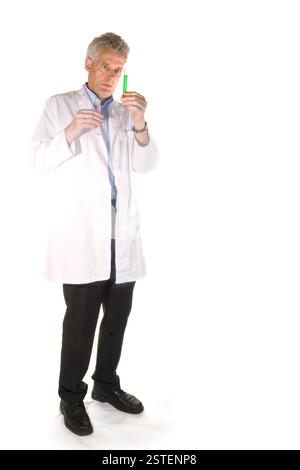 Investigation in the lab Stock Photo
