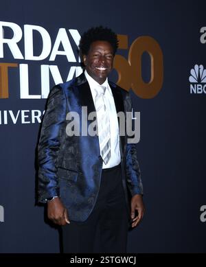 Dean Edwards attends the SNL50: The Anniversary Special at Rockefeller ...
