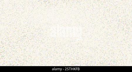 Abstract minimalistic light background. Colored soft texture with small dots and rings. Vector illustration. Stock Vector