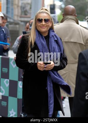 Professional wrestler Natalya Neidhart made an appearance at Build