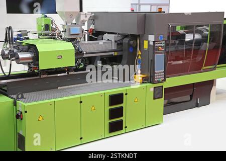 Injection Moulding Machine Stock Photo