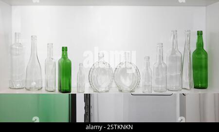Empty Bottles Stock Photo