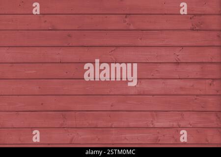 Wooden vertical plank texture, timber background. Wood wall red surface, painted wooden panels, wallpaper, backdrop, design element. Stock Photo