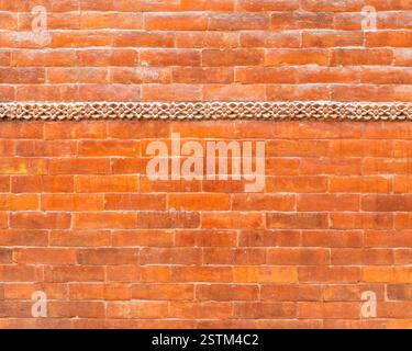 Glazed brick wall texture Stock Photo
