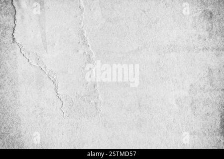 Old ripped torn blank white fly posters textures backgrounds grunge creased crumpled paper vintage collage placards empty space for text. Stock Photo