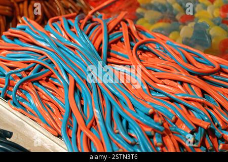 Candy Worms Stock Photo