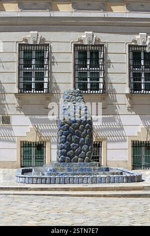 Lapis Lazuli Fountain Stock Photo