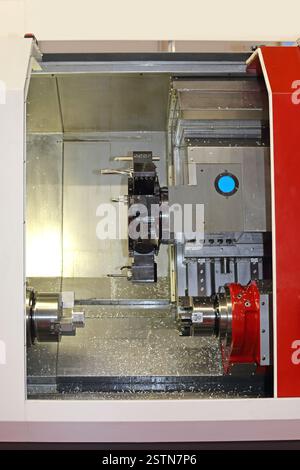 Machining Center Stock Photo