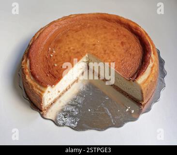 New York Cheesecake Stock Photo