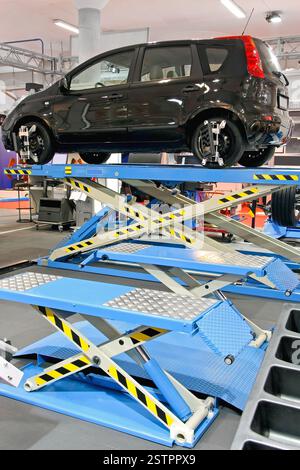 Auto Service Garage Stock Photo