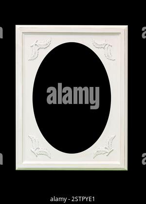 Oval frame Stock Photo