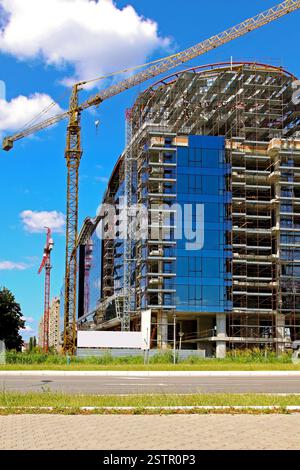 Building under construction Stock Photo