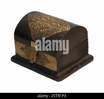 Old chest Stock Photo