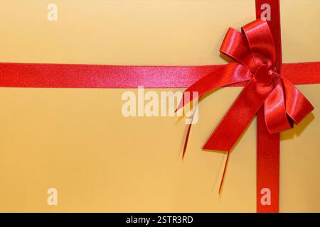 Golden gift Stock Photo