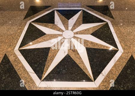 Floor Star Stock Photo