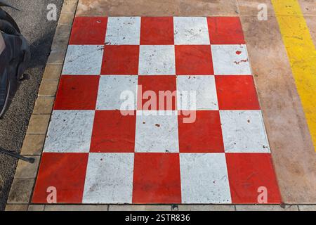 Checkered Pattern Stock Photo